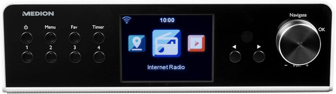 MEDION P85063 Internet Küchenradio mit DAB+ (Unterbauradio, WLAN, UKW, Spotify Connect, DLNA-/UPnP,