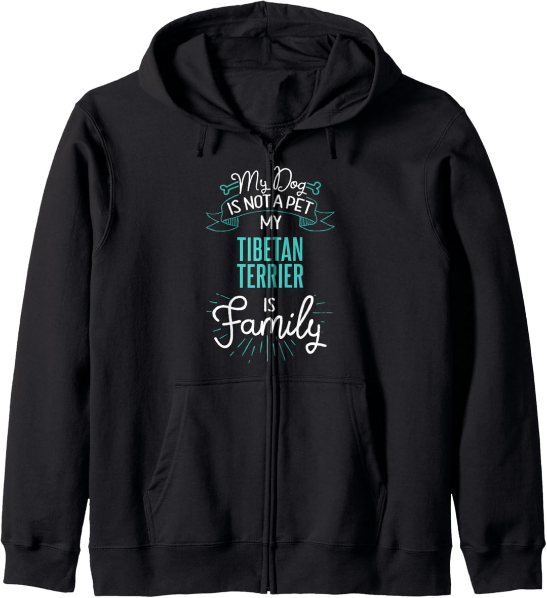 Niedliches tibetisches Terrier-Shirt, Familie, Hund, Geschenk für Frauen und Männer Kapuzenjacke