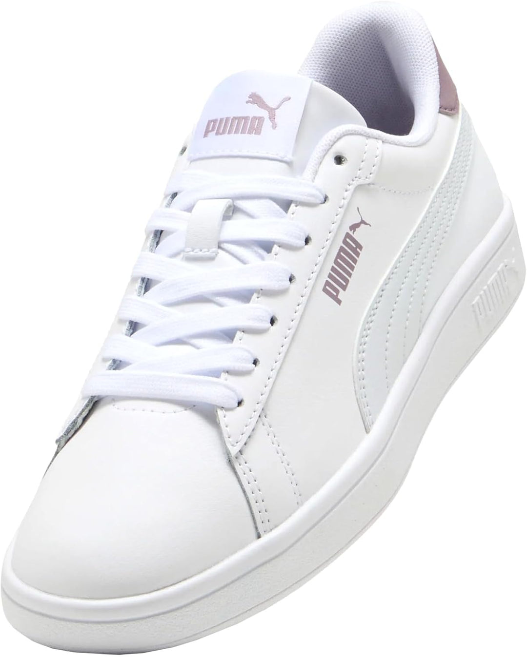 PUMA Puma Damen Turnschuhe 36 EU Puma White Silver Mist Plum Jam, 36 EU Puma White Silver Mist Plum