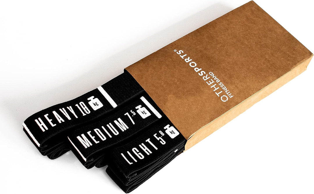 OTHERSPORTS Fitnessband mit Schlaufen - Schlaufenband für Fitness Training - Widerstandsbänder Kraft