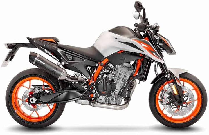 Endschalldämpfer/Auspuffanlage LeoVince SLIP-ON SBK LV ONE EVO, Carbon, mit Zulassung für KTM 790 /