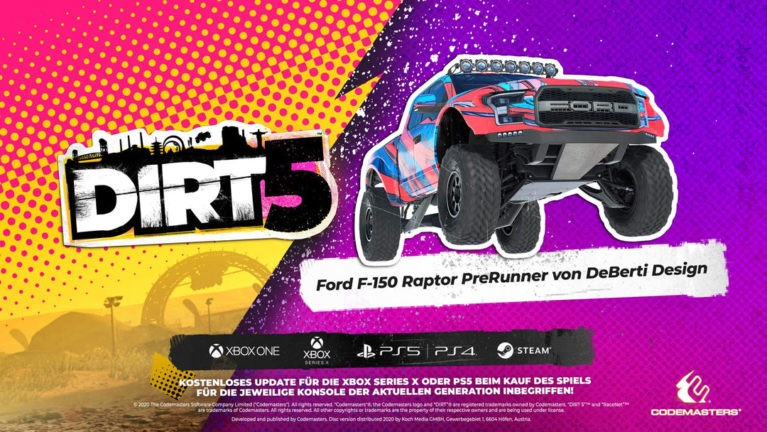 DIRT 5 - Day One Edition (Playstation 4) PlayStation 4 Day One Edition, PlayStation 4 Day One Editio
