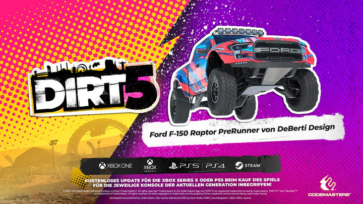 DIRT 5 - Day One Edition (Playstation 4) PlayStation 4 Day One Edition, PlayStation 4 Day One Editio