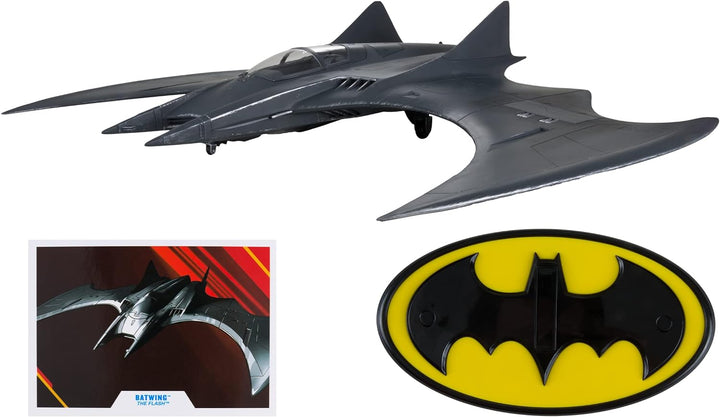 McFarlane TM15497 Actionfigur DC Film The Flash Batwing Fahrzeug Gold Label Mehrfarbig