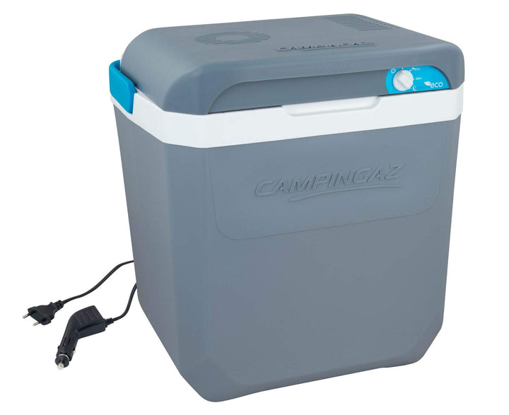 Campingaz Powerbox Plus 28L, elektrische Kühlbox, 12V Anschluss, Platz für 8 x 1.5L Flaschen, stromb