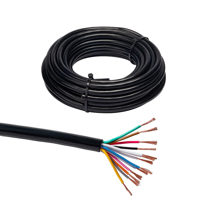 BEIJISTAR 5M Fahrzeugleitung 13x0,5mm² Rundkabel, 12V 24V 13 Adriges Anhängerkabel, 13 Adriges Elekt