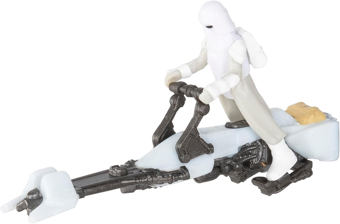 Star Wars Micro Galaxy Squadron SWJ0170 - at-at, offizielles 25cm Fahrzeug mit Licht, Sound und Figu