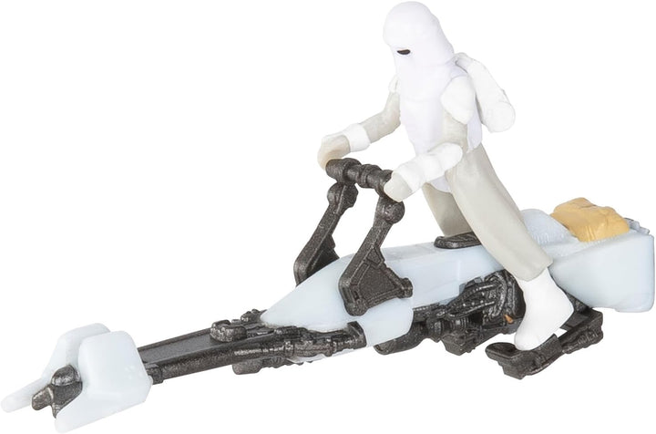 Star Wars Micro Galaxy Squadron SWJ0170 - at-at, offizielles 25cm Fahrzeug mit Licht, Sound und Figu