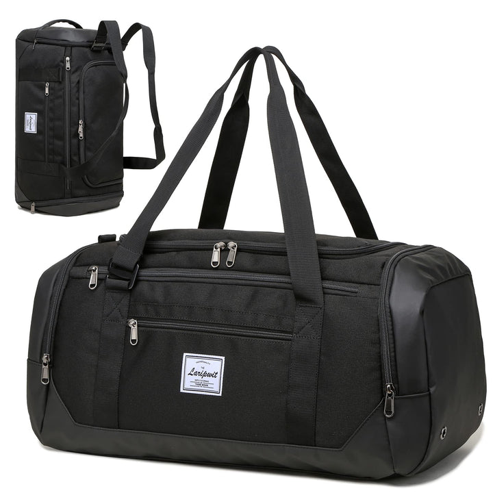Laripwit Reisetasche Herren 40L Mittelgross Sporttasche mit Schuhfach und Nassfach Weekender Travel