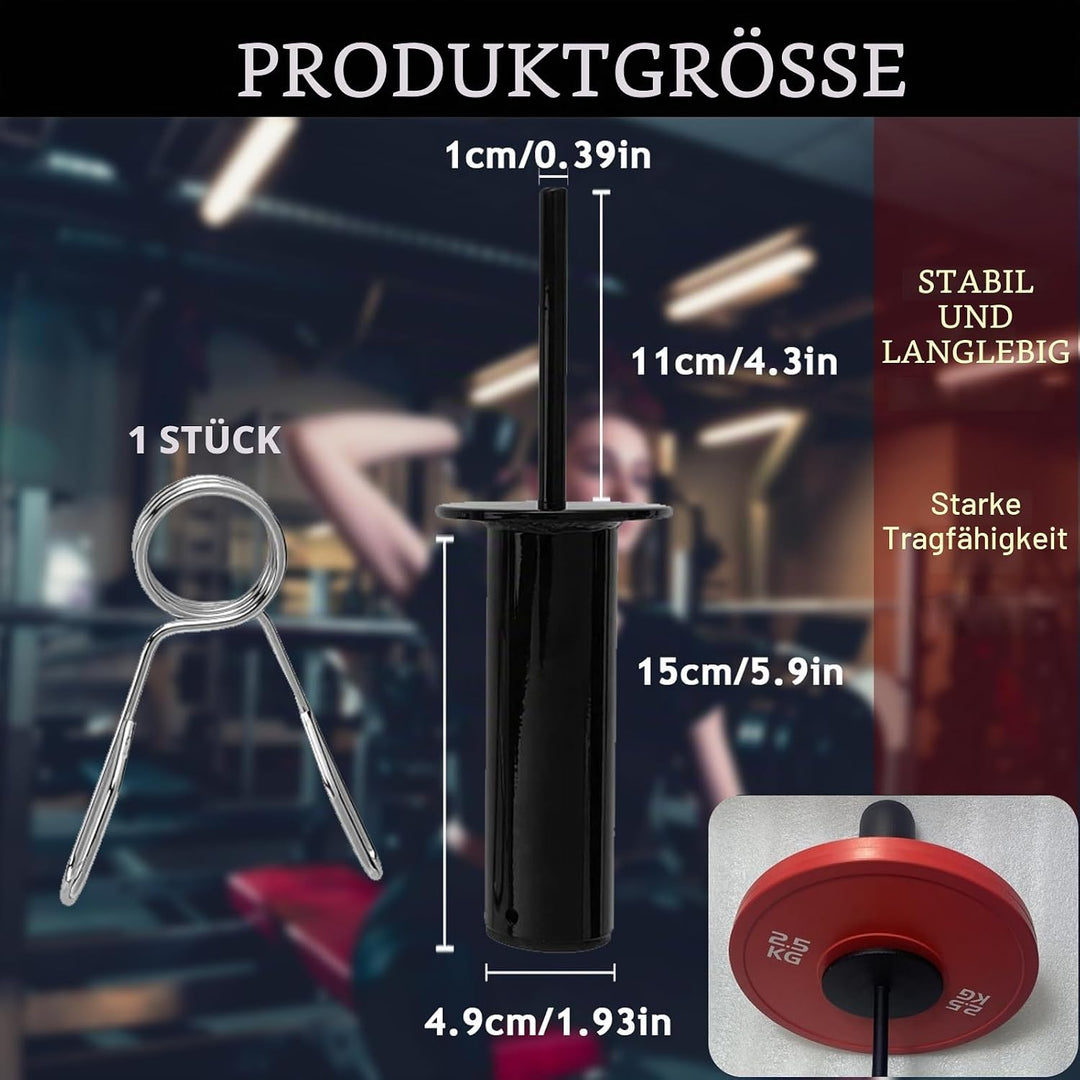 Gym Pin für Zusatzgewicht, Gym Pin für Weight Stack Extender Pin Länge 110mm, Durchmesser 10mm Weigh