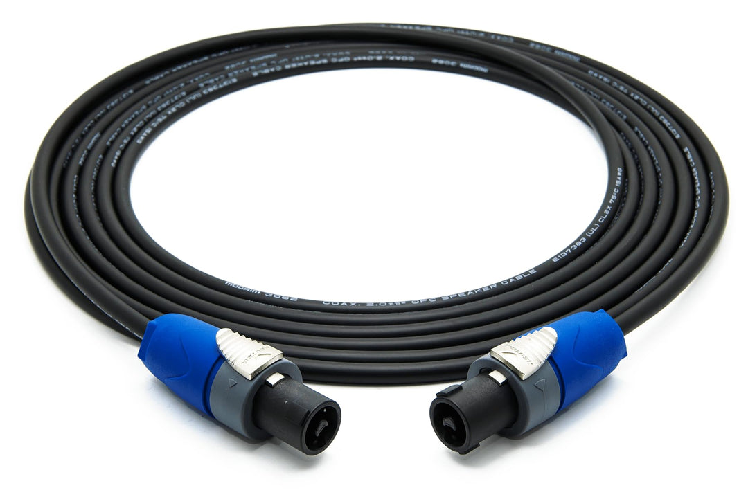 enoaudio Mogami 3082 High-End Lautsprecherkabel | Neutrik Speakon | HiFi, 2,0 m, 2,0 m