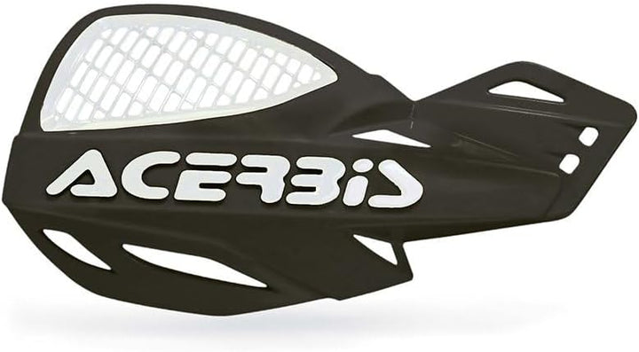Acerbis Uniko Handprotektoren, belüftet Schwarz, Schwarz