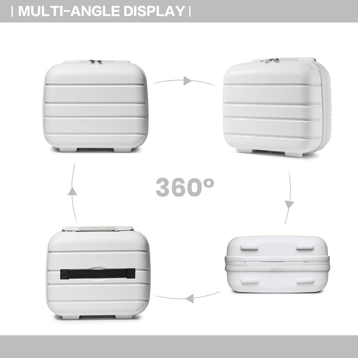 KONO Carry-ons Luggage Kleiner Koffer Handgepäck 55x40x20 Leicht Kabinentrolley Handgepäckkoffer Har