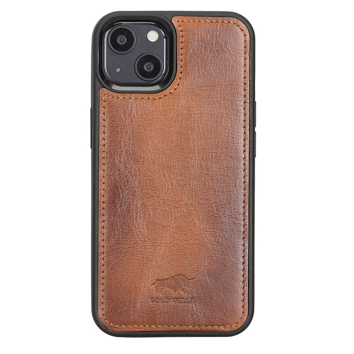 Solo Pelle Lederhülle für das iPhone 13 in 6.1 Zoll Stanford Case Leder Hülle Ledertasche Backcover