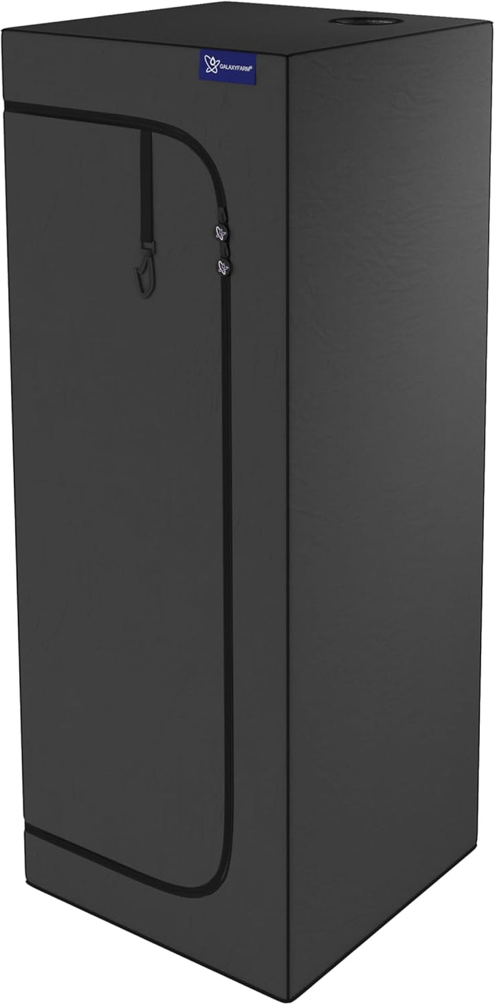 GALAXYFARM - Growzelt Galaxyfarm Luna Lite, Grow Box mit Lüftungsöffnungen, für den Innenanbau - Gro