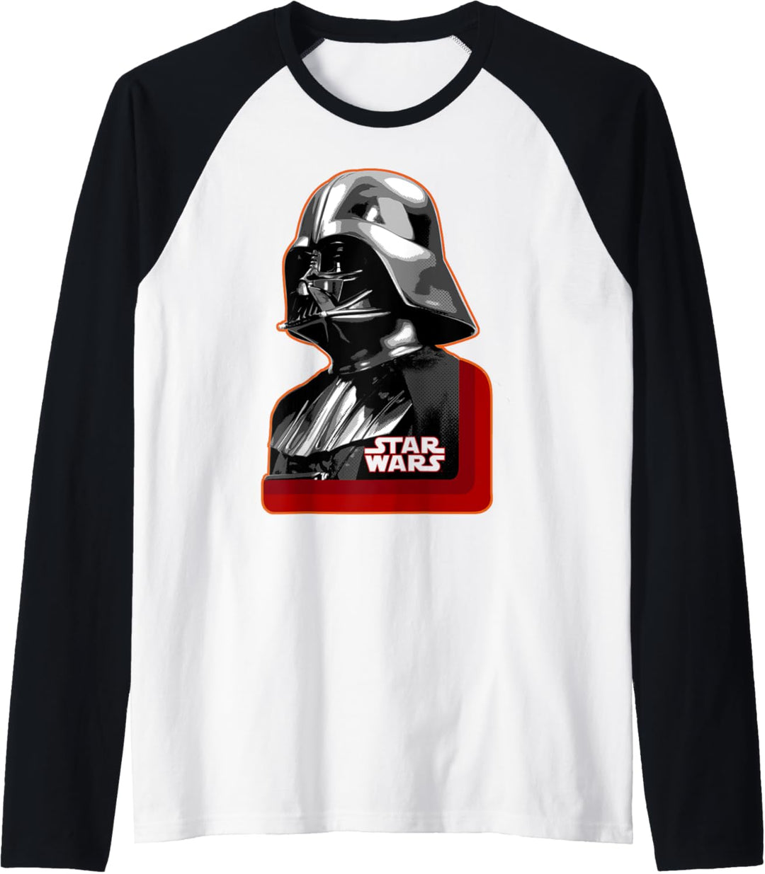Star Wars Darth Vader Red Side Profile Raglan