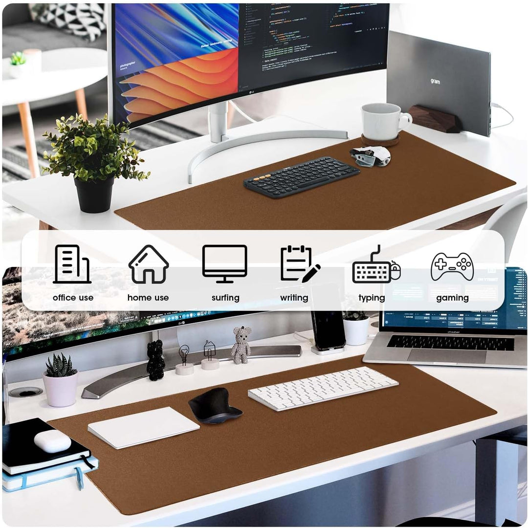 Schreibtischunterlage Mauspad, Mauspad XL 700 x 300mm, Mausunterlage Gross, Gaming Mouse Pad, Auslau