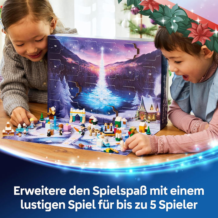 LEGO ǀ Disney Frozen Adventskalender 2025 Kinder Spielzeug - Kreatives Spielset - Bauset mit den Fig