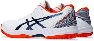 ASICS Herren Solution Swift Ff Clay Sneaker 42 EU White Blue Expanse, 42 EU White Blue Expanse