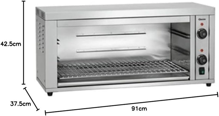 Bartscher Salamander 700-2Z II mit 2 Heizzonen Gastronomiebedarf