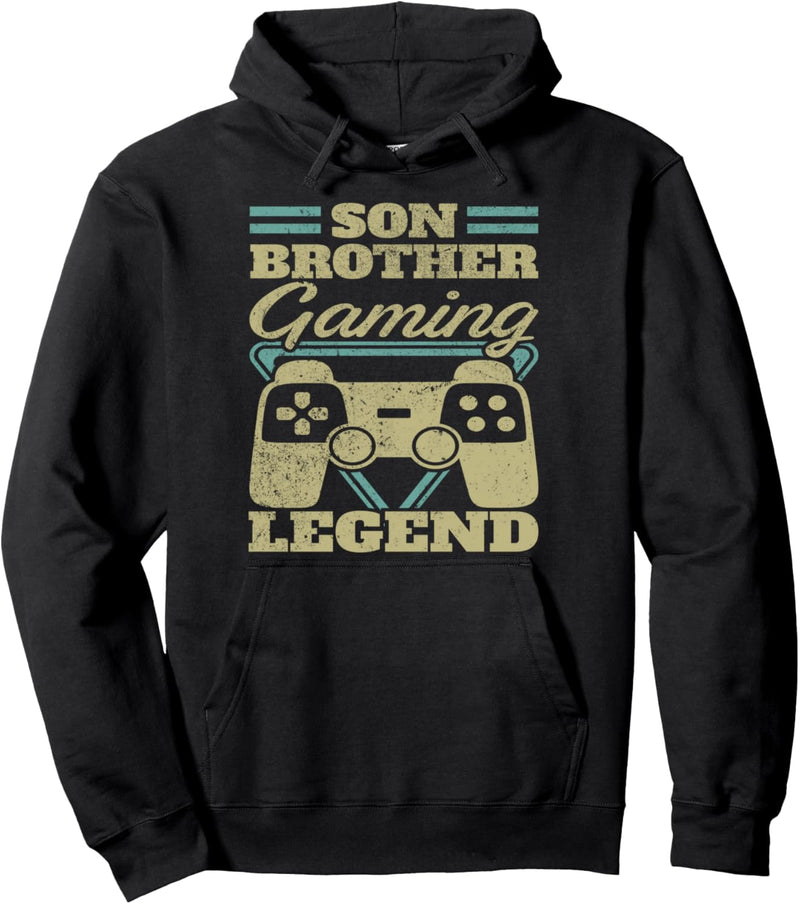 Gaming - Zocker Nerd Computer Spiele Bruder Gamer Pullover Hoodie