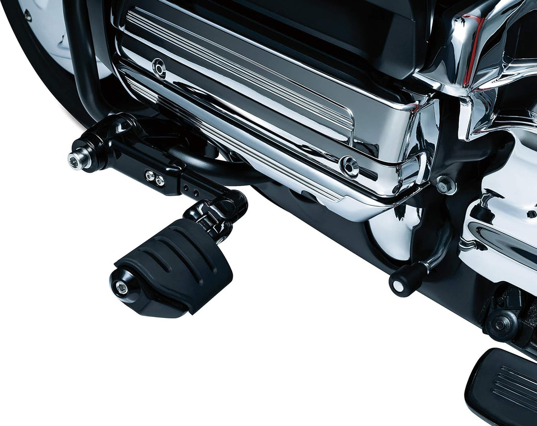 Kuryakyn 3990 Motorrad-Fusssteuerung: Ergo III Cruise Mounts mit Trident Dual ISO Pegs für 2001–17 H