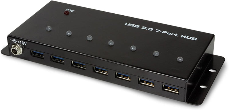 LogiLink - USB 3.0 Hub, 7-Ports, Industrieausführung