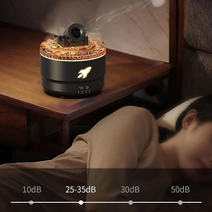 Cannon Luftbefeuchter mit Timer für Schlafzimmer, Cannon Blast Aromatherapie-Luftbefeuchter-Diffusor