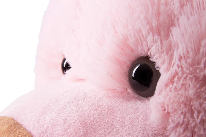 BRUBAKER XXL Teddybär 100 cm - Rosa - Stofftier Plüschtier Kuscheltier, Rosa