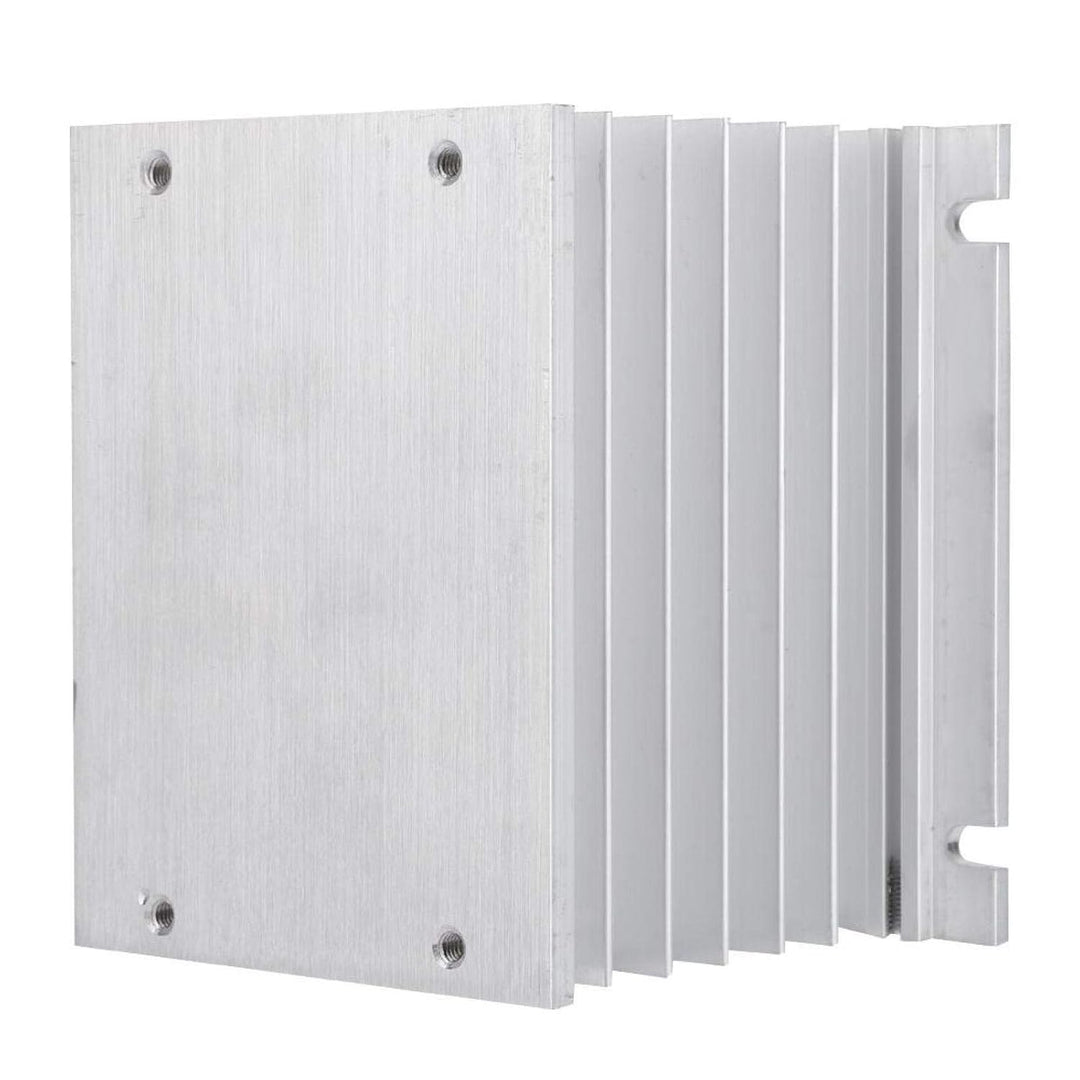 SSR Kühlkörper, Drei Phasen Aluminiumlegierung Aluminium Heatsink für Einphasiges Solid State Relais