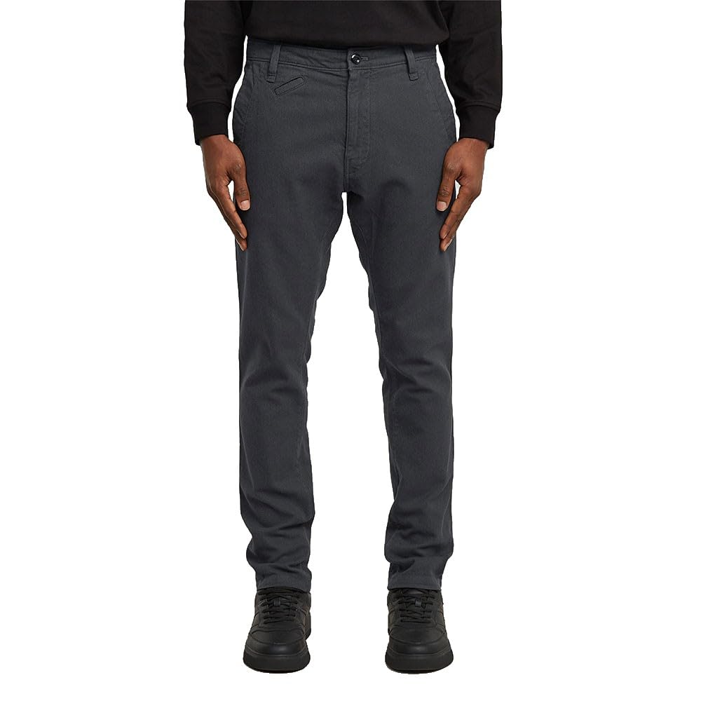 G-Star RAW Herren Bronson 2.0 Slim Chino Pants 28W / 30L Blau (India Ink Gd D26336-e069-h405), 28W /