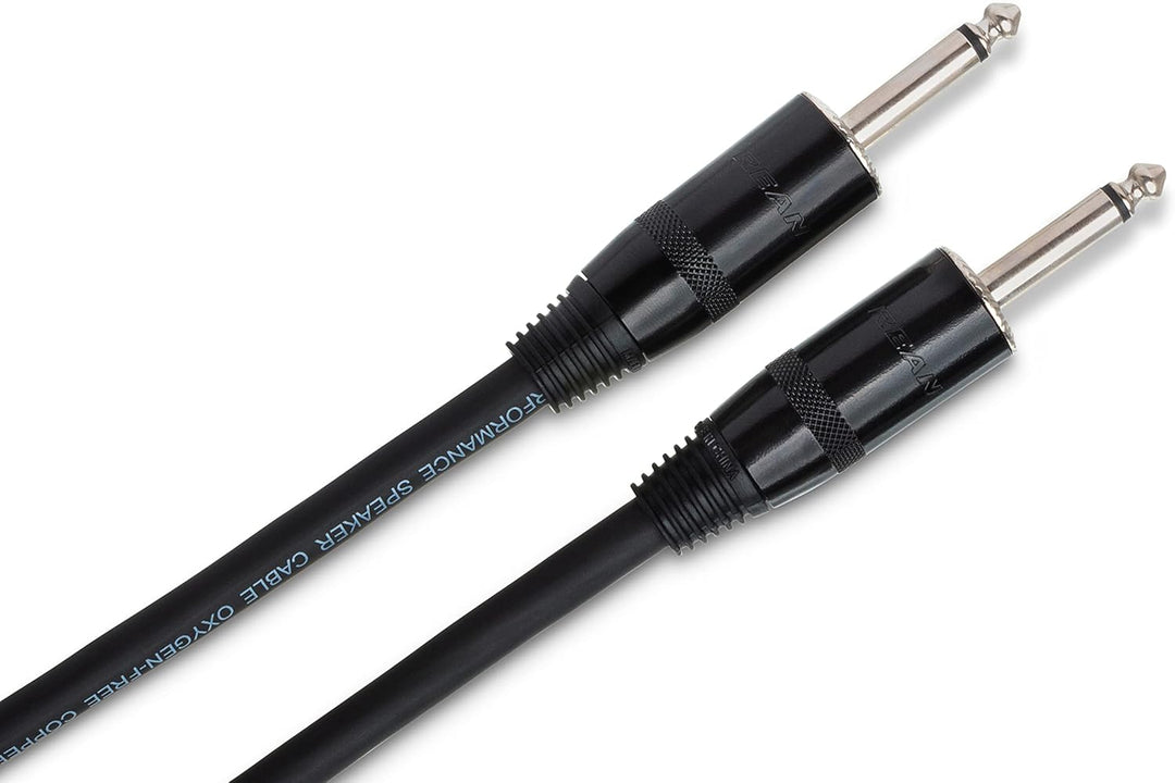 Hosa SKJ-420, Pro Speaker Cable, REAN 1/4 in TS to Same, 20 ft 20-Feet, 20-Feet