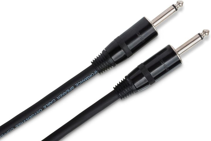 Hosa SKJ-420, Pro Speaker Cable, REAN 1/4 in TS to Same, 20 ft 20-Feet, 20-Feet