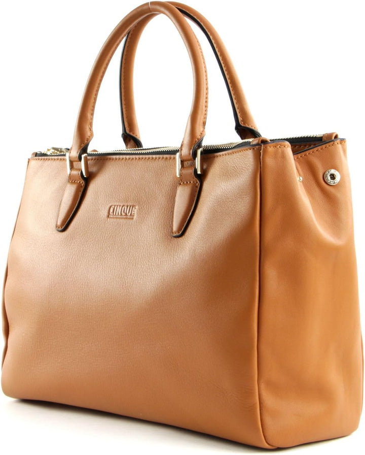 CINQUE Ada Handbag Cognac