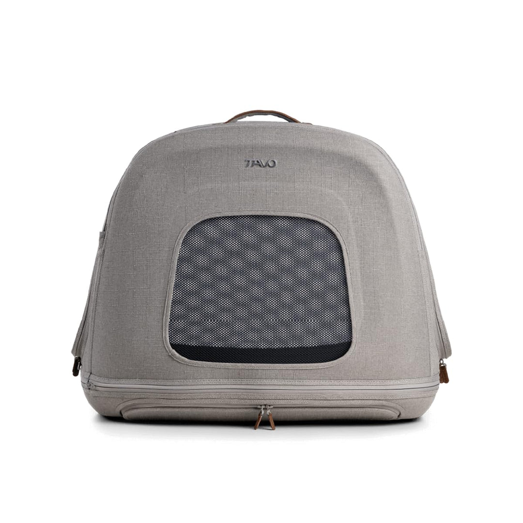 Tavo Crispin Haustier-Transportbox Small – Crash-getestete Auto-Transportbox für Hunde & Katzen, ISO