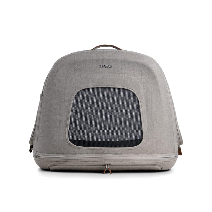 Tavo Crispin Haustier-Transportbox Small – Crash-getestete Auto-Transportbox für Hunde & Katzen, ISO