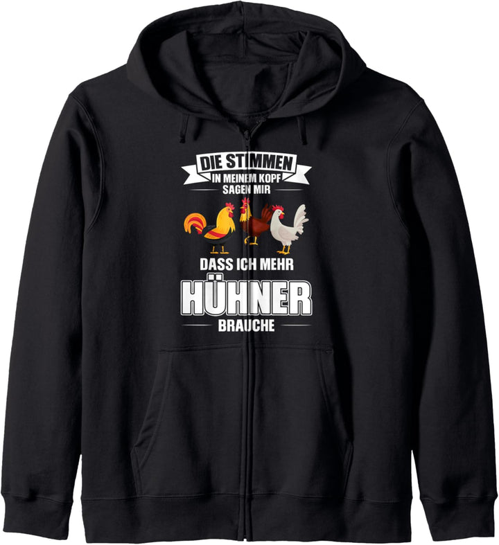 Hühner Hühnerzüchter Huhn Kapuzenjacke