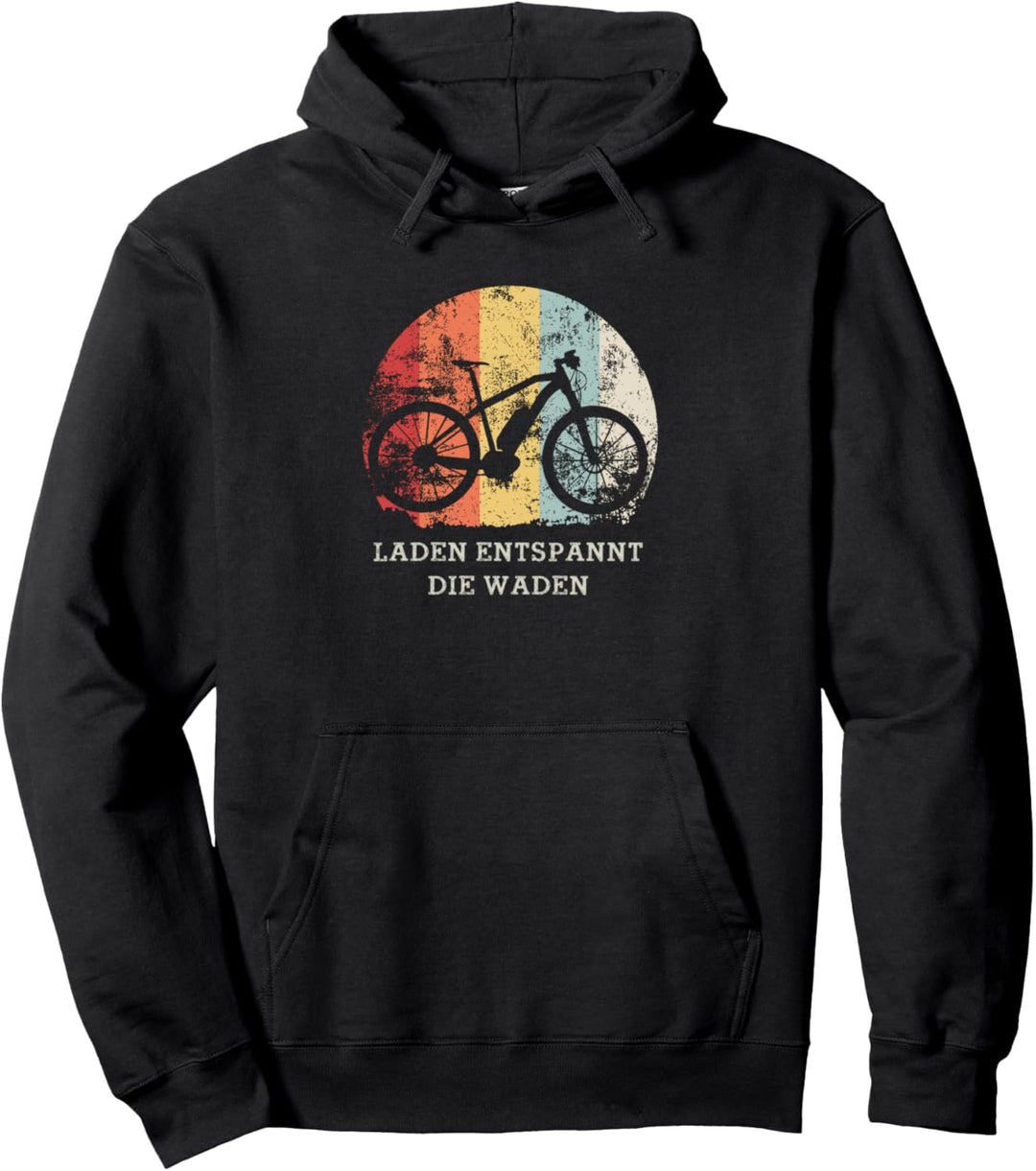 E Bike Laden Entspannt Die Waden E-Bike Pullover Hoodie