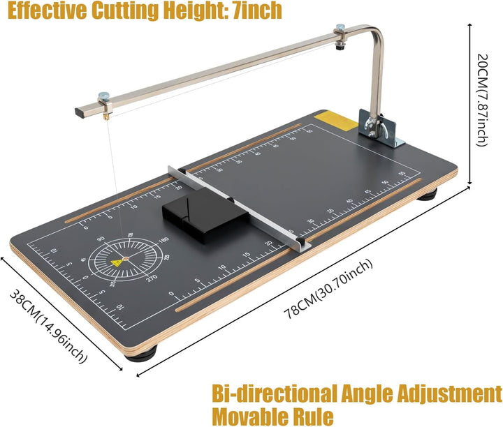 30W Styroporschneidegerät,Styroporschneider Thermosäge Heissdrahtschneider,50-300℃ Dämmungsschneider