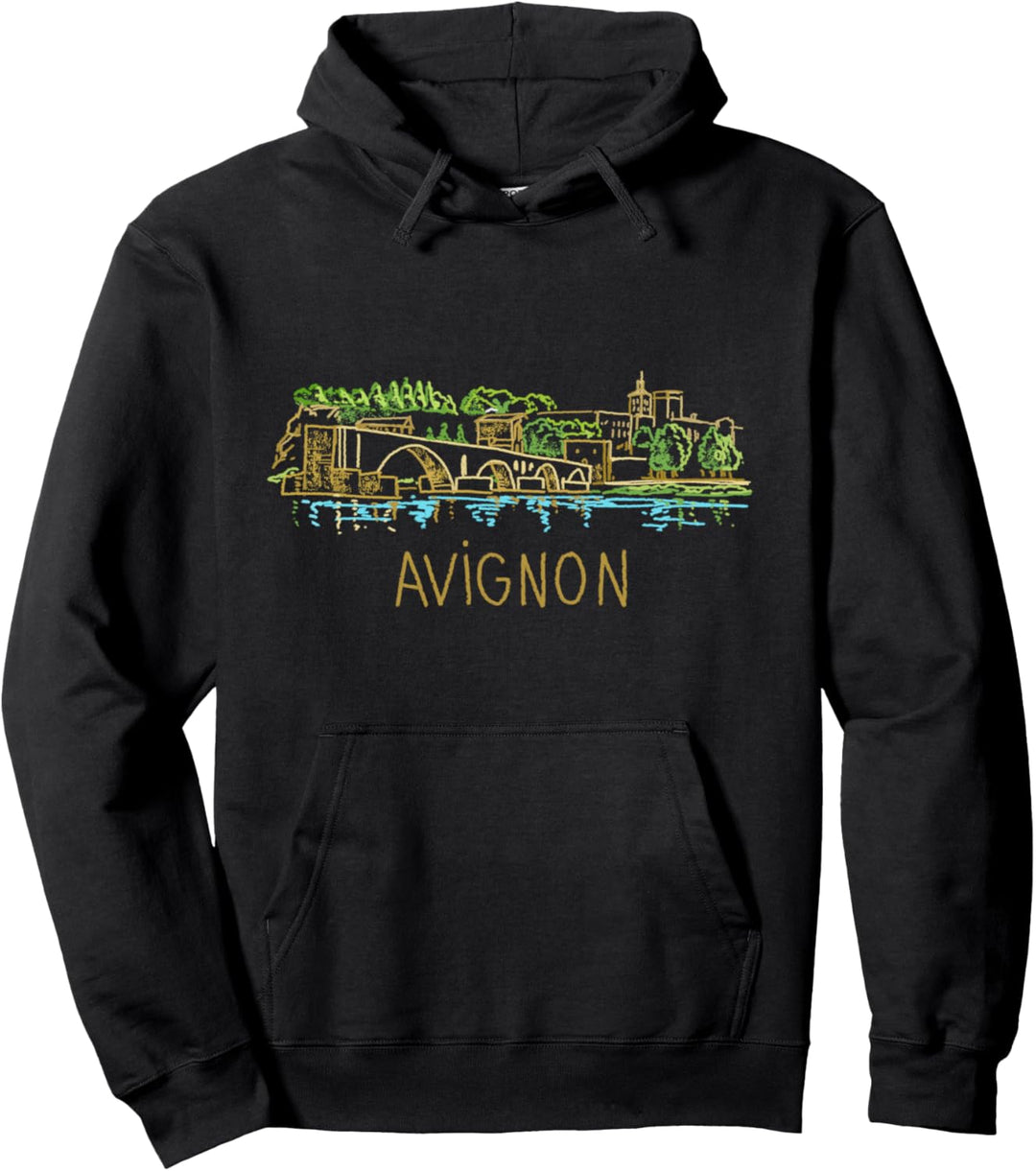 Avignon Frankreich Kunstgeschenk Männer Frauen Pullover Hoodie