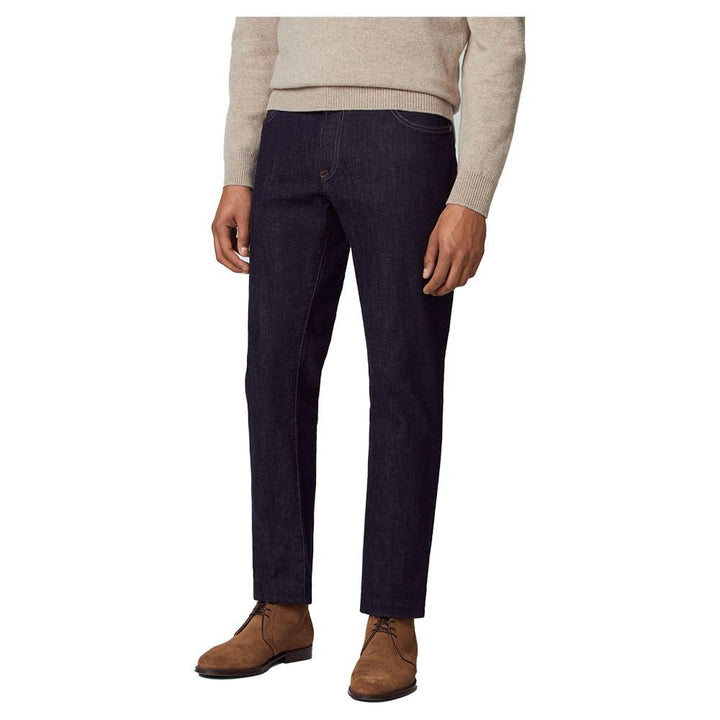 Hackett London Herren Rinse Wash Denim Cl Jeans 33W / 32L Denim (Denim Blue), 33W / 32L Denim (Denim