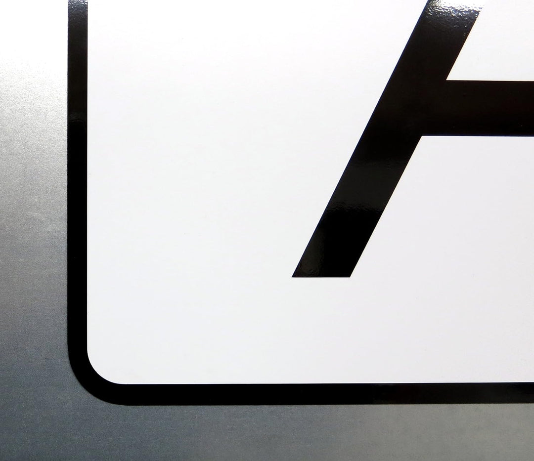 LOHOFOL Magnetische Warntafel für Abfalltransporte | A-Tafel Abfalltafel Abfallschild Abfall-Schild