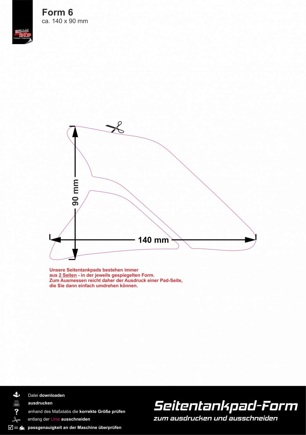 BIKE-label Tankpad Seitentank Aufkleber Grün kompatibel für Kawasaki 800742