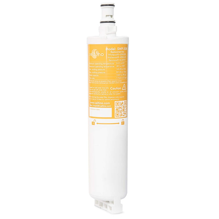 4x Seltino SWP-508 - Wasserfilter ersetzt Whirlpool Bauknecht SBS001 SBS002 SBS003