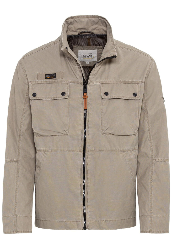 camel active Herren Blouson 33 Beige, 33 Beige
