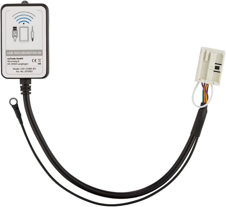USB-Nachruesten.de | Bluetooth Adapter Auto für Musik Streaming | Plug and Play | Jetzt Lieblingsmus