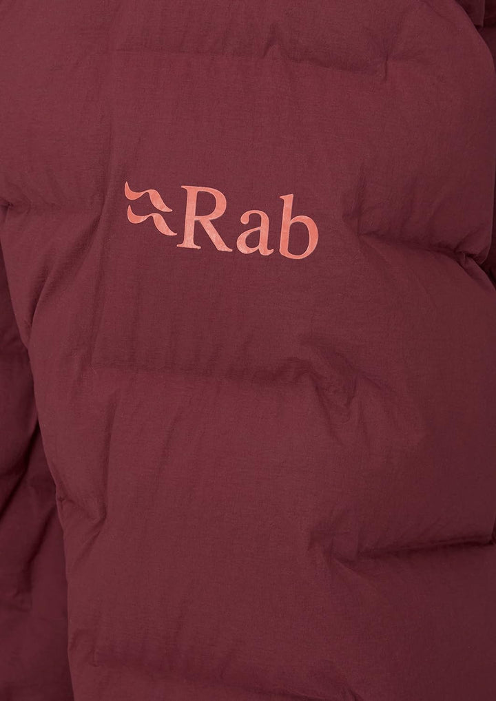 Rab Cubit Stretch-Daunenparka Damen rot