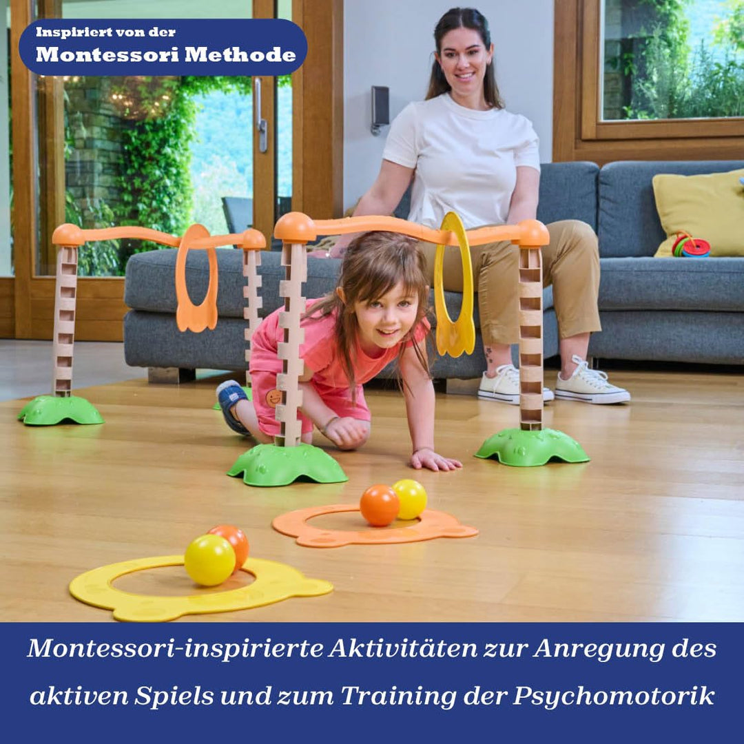 Chicco, My First Moves Kit, Inspiriert von der Montessori-Methode, 10 Verschiedene Wege, Fördert Koo