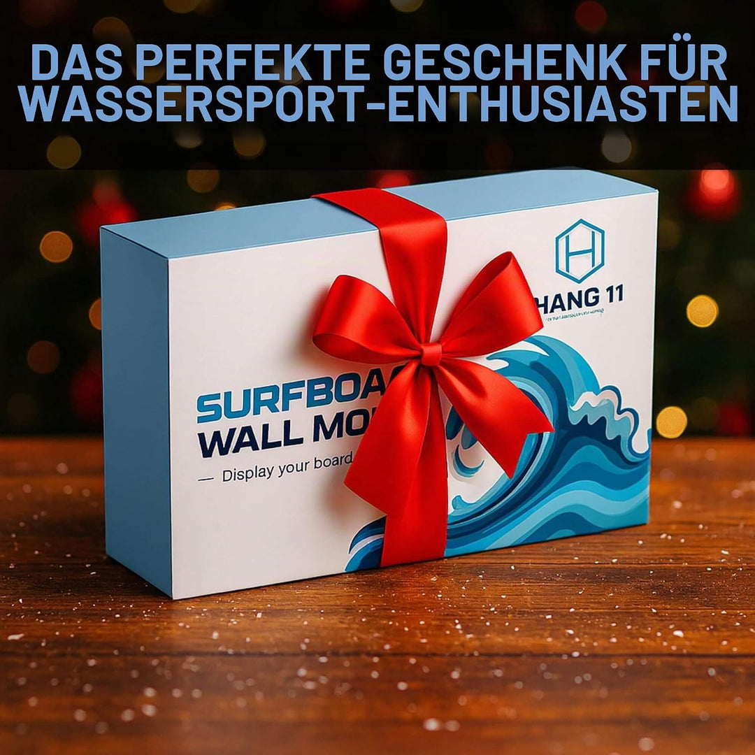 Hang 11 Surfboard Wandhalterung,Rack für Surfboard, Snowboard, Longboard, Skateboard, Wakeboard, der