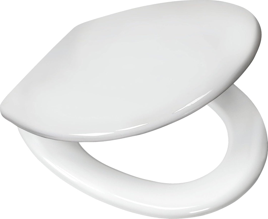 Kleine Wolke Ruby WC-Sitz, Weiss, 45x37x5 cm Weiss Uni, Weiss Uni